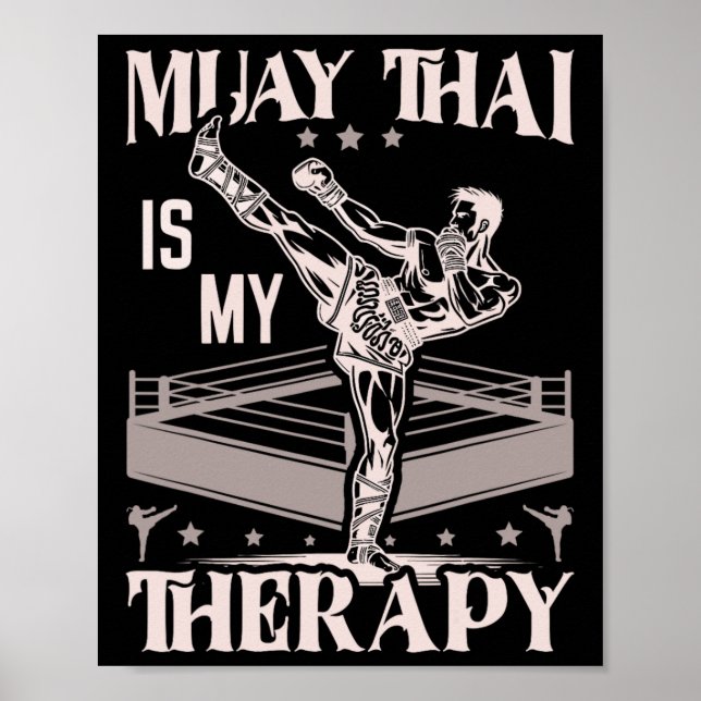 Muay Thai Thai Boxing  Poster (Front)