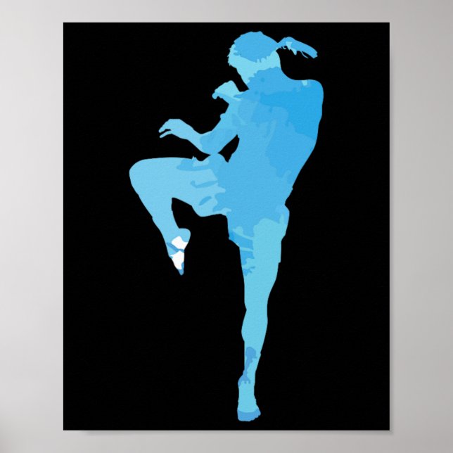 Muay Thai Thai Boxing Sport  Poster (Front)