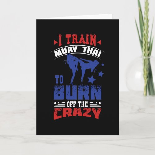 Muay Thai Thailand Card