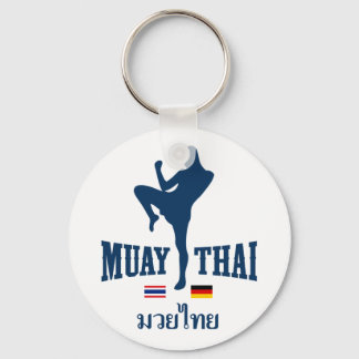 Muay Thai Thailand Germany Keychain