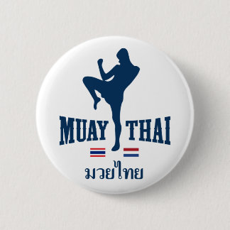 Muay Thai Thailand Netherlands Button
