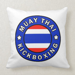 Muay Thai Throw Pillow