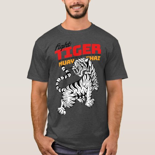 Muay Thai Tiger Tattoo 1 T_Shirt