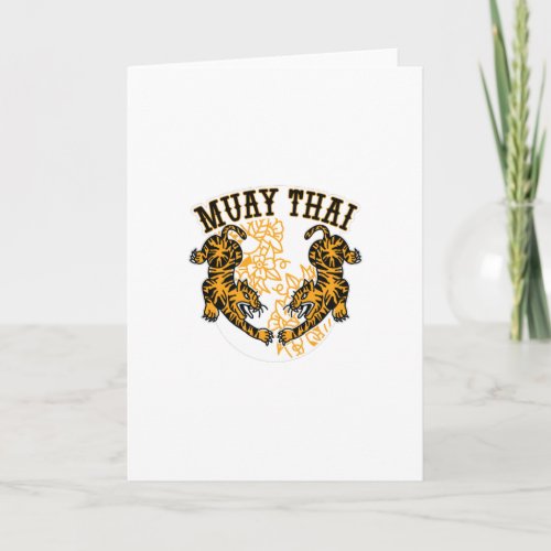 Muay Thai Tigers Card