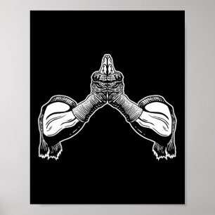 Muay Thai Traditional Wear Poster