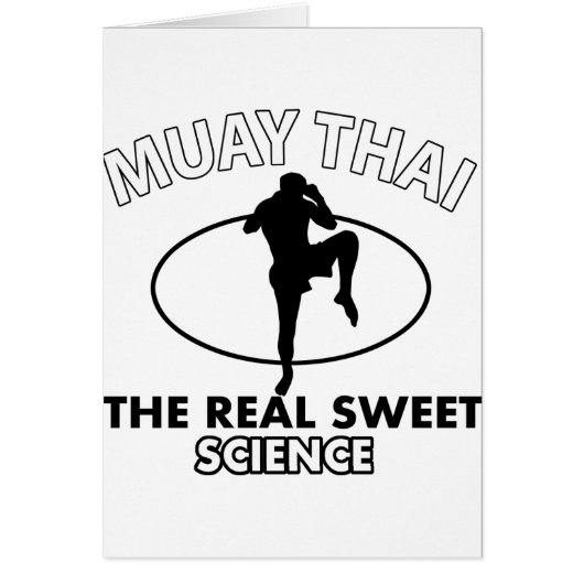 Muay Thai Vector designs Cards (Front)