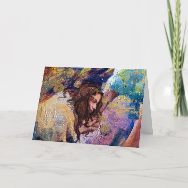 "Much Forgiven" Inspirational Greeting Card (Front)