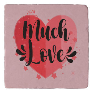 Much Love, Big Heart Trivet