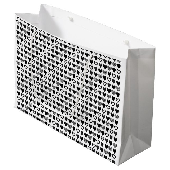 Much Love Large Gift Bag (Front Angled)