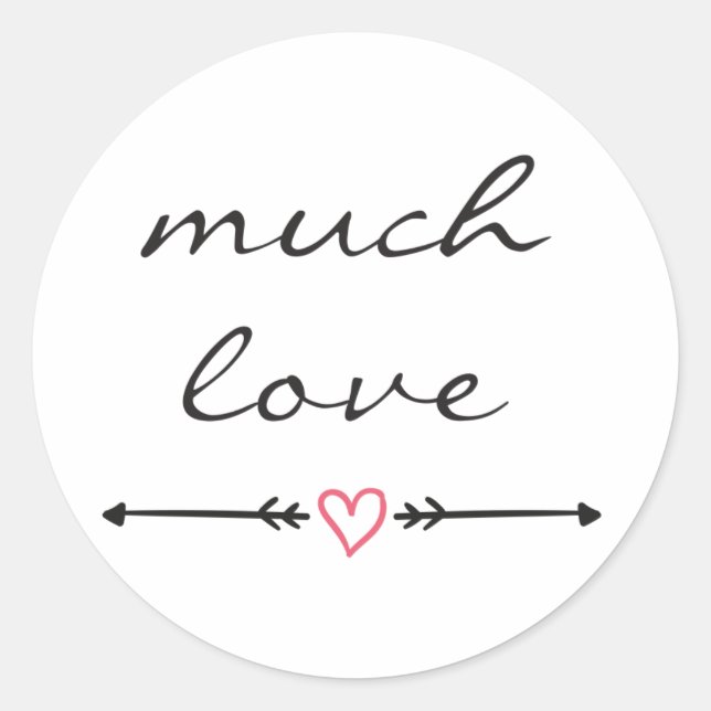 Much Love Sticker (Front)