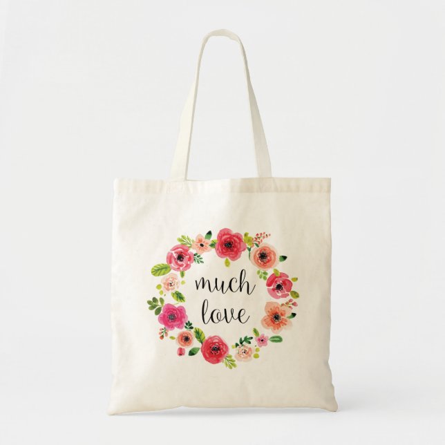 Much Love Tote Bag (Front)