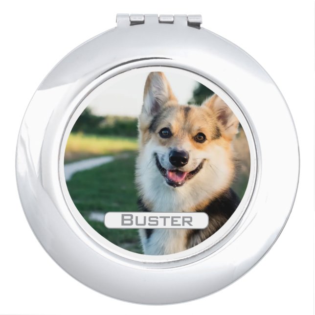 Much Loved Pet Memory Compact Mirror (Front)