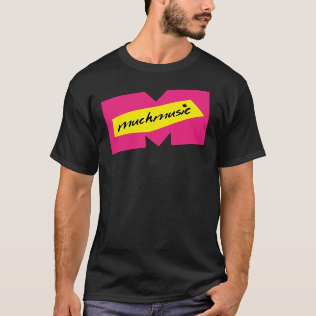 MUCH MUSIC RETRO LOGO   T-Shirt (Front)
