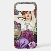 Mucha Amethyst Case-Mate iPhone Case (Back)