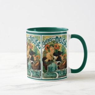 Mucha Art Nouveau:  Bieres de la Meuse Mug