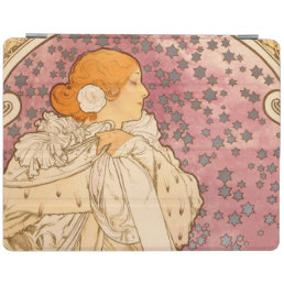 Mucha Art Nouveau Woman Beauty iPad Smart Cover