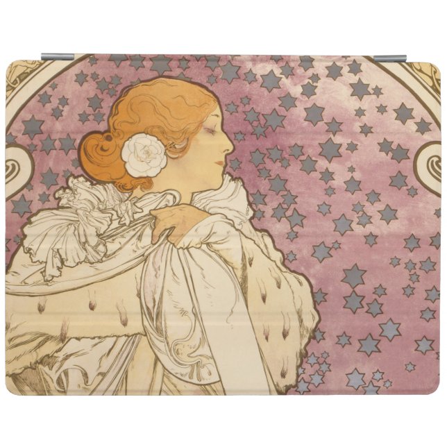 Mucha Art Nouveau Woman Beauty iPad Smart Cover (Horizontal)