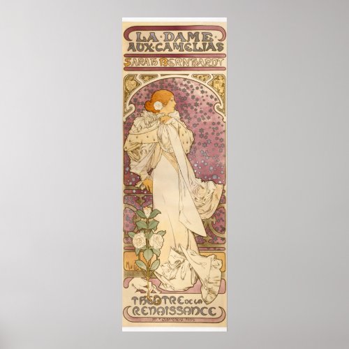 Mucha Art Nouveau Woman Beauty Poster