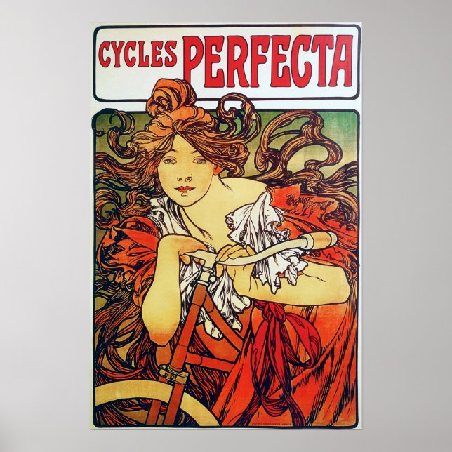 Mucha -  Cycles Poster (Front)