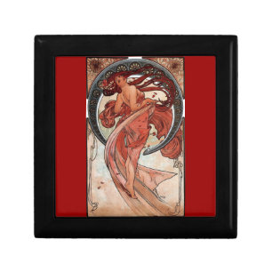 Mucha Dance art deco Jewelry Box