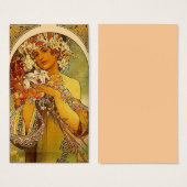 Mucha flowers (Front & Back)