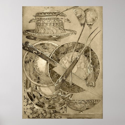 Mucha _ From Documents Decoratifs 1901 Poster