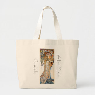 Mucha Gismonda Beautiful Woman Jumbo Tote