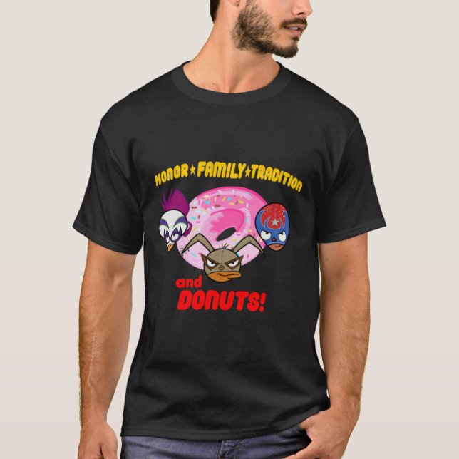 Mucha Lucha! Lucha Libre Masked Wrestling Tee (Front)