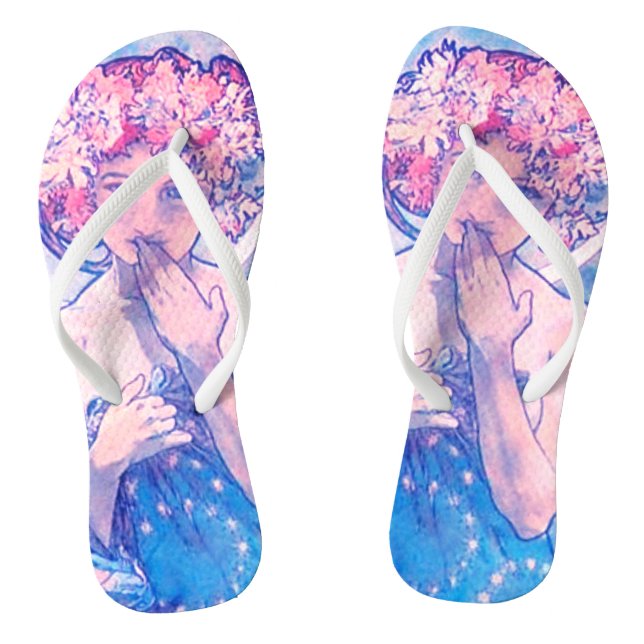 Mucha Moonlight Women's Flip Flops (Footbed)