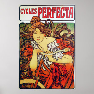 Mucha - Perfecta Cycles Poster