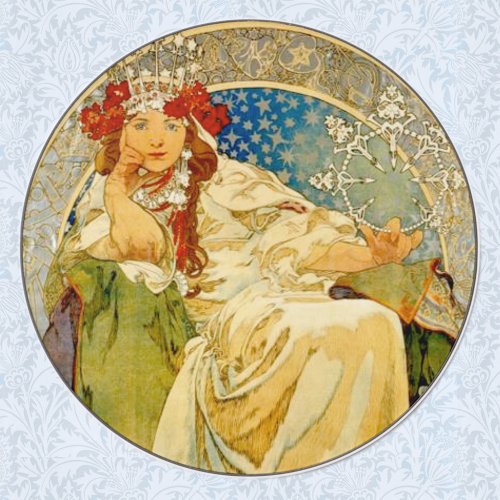 Mucha Princess Hyacinth   Wireless Charger