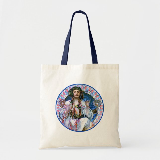 Mucha - Slavia - Secession Tote Bag (Front)