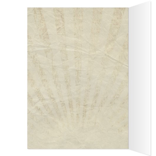 Mucha Vintage Design Card (Inside (Left))