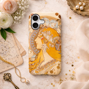 Mucha Zodiac  iPhone 16 Case