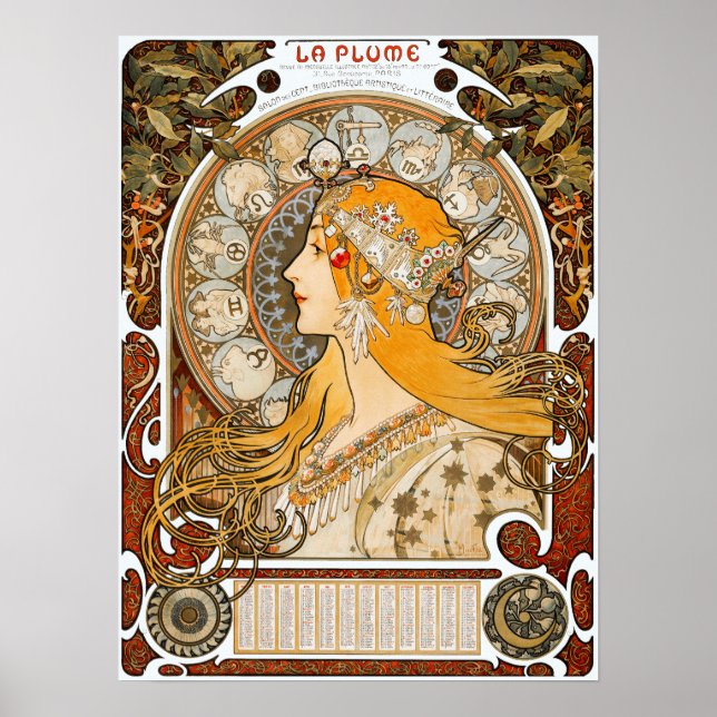 Mucha - Zodiac Poster (Front)