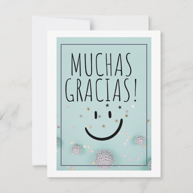 MUCHAS GRACIAS HOLIDAY CARD (Front)