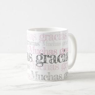 Muchas gracias/ Spanish thank you cup
