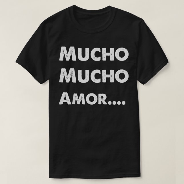 Mucho Mucho Amor Walter Mercado  T-Shirt (Design Front)