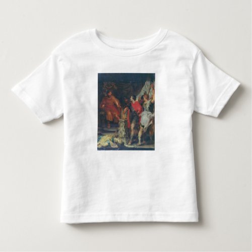Mucius Scaevola before Lars Porsena c1618_20 Toddler T_shirt