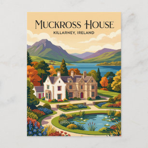 Muckross House Ireland Postcard
