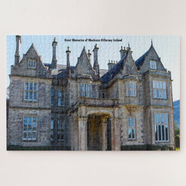 Muckross House Killarney Ireland. Jigsaw Puzzle (Horizontal)