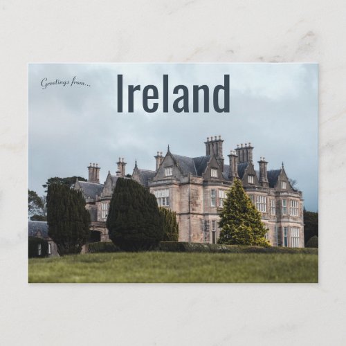 Muckross House Killarney Ireland Postcard