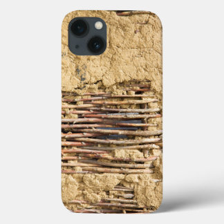 Mud and wattle wall iPhone 13 case