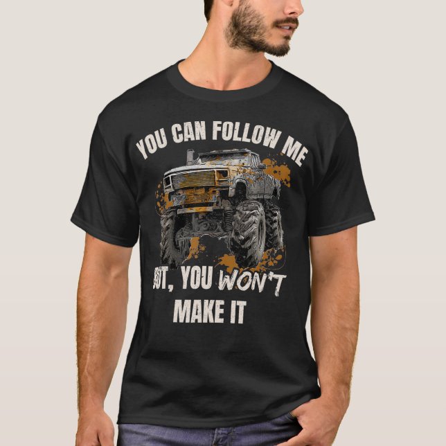 Mud Bogging Mudding TShirt - Mud Racing Fan Gift (Front)