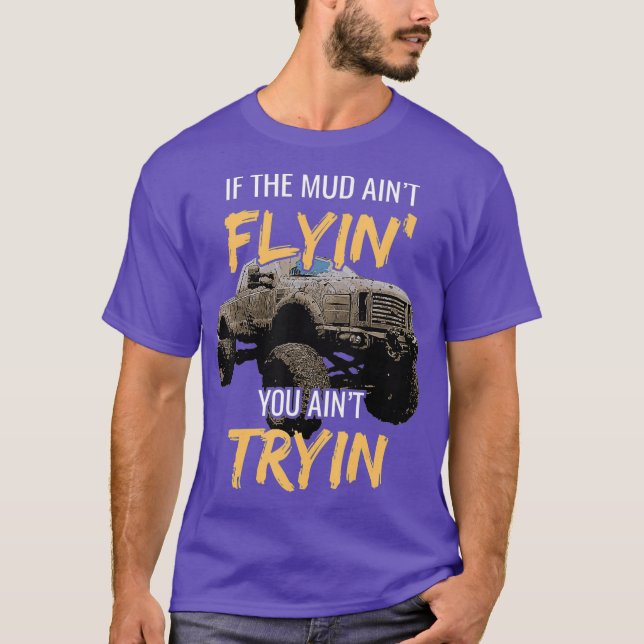 Mud Bogging Mudding TShirt - Mud Racing Fan Gift (Front)