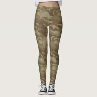 Mud camouflage leggings