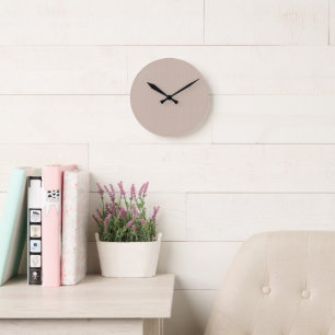 Mud Cloth Arrow Dot Glam #5 #pattern #decor #art Round Clock