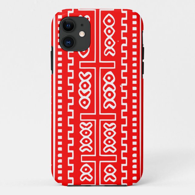 Mud Cloth Fashion Case (Back)
