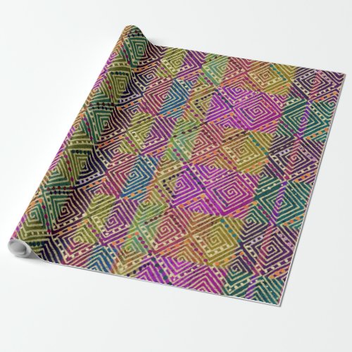 Mud Cloth Inspired  Ankara Style Beautiful Wrapping Paper