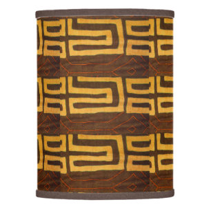 Mud Cloth Majesty: Afrocentric Kitchen Towel Lamp Shade